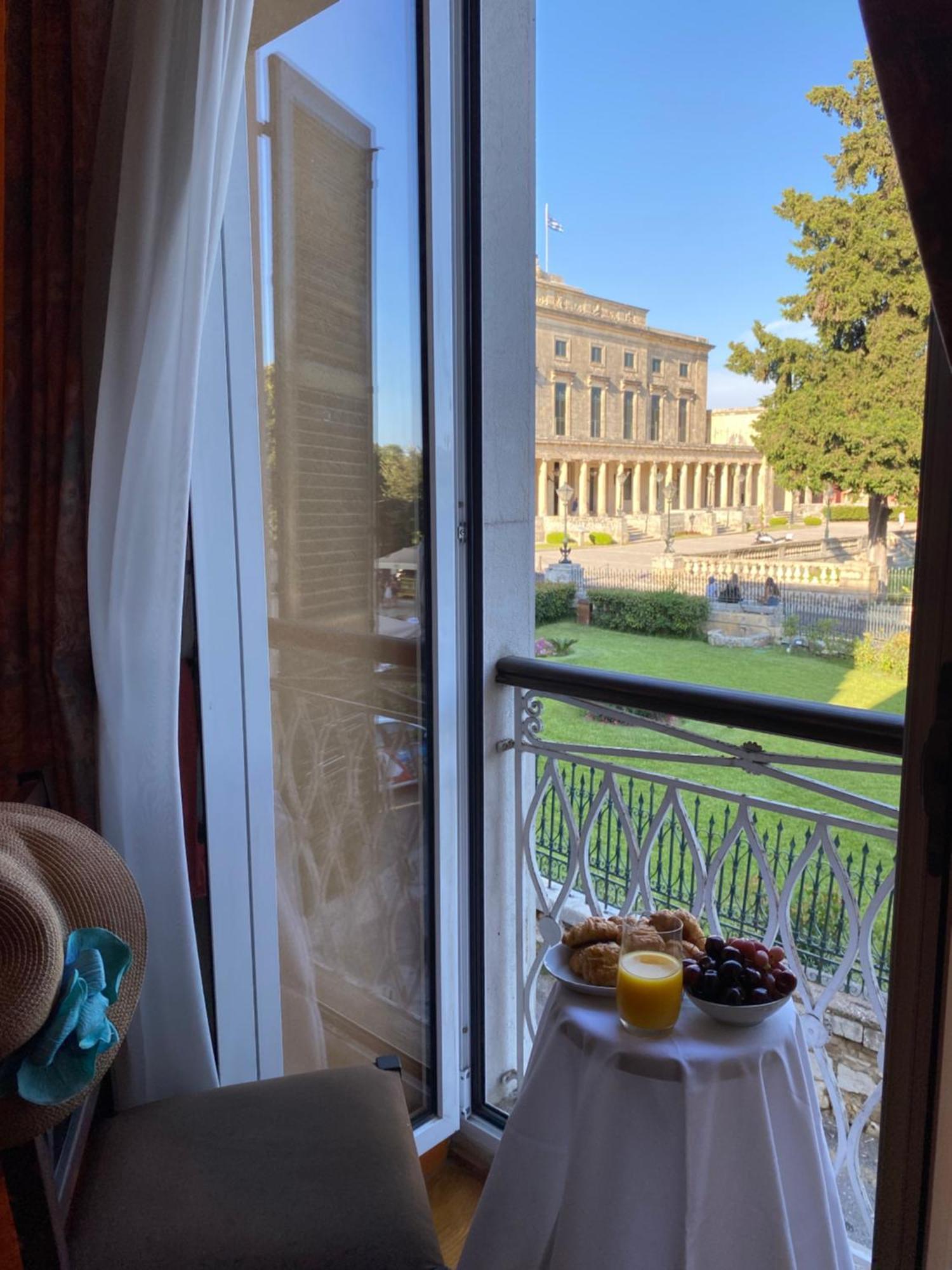 Palazzo Luxury Suite - View To Liston Square & Old Fortress Of Corfu Old Town Exterior foto