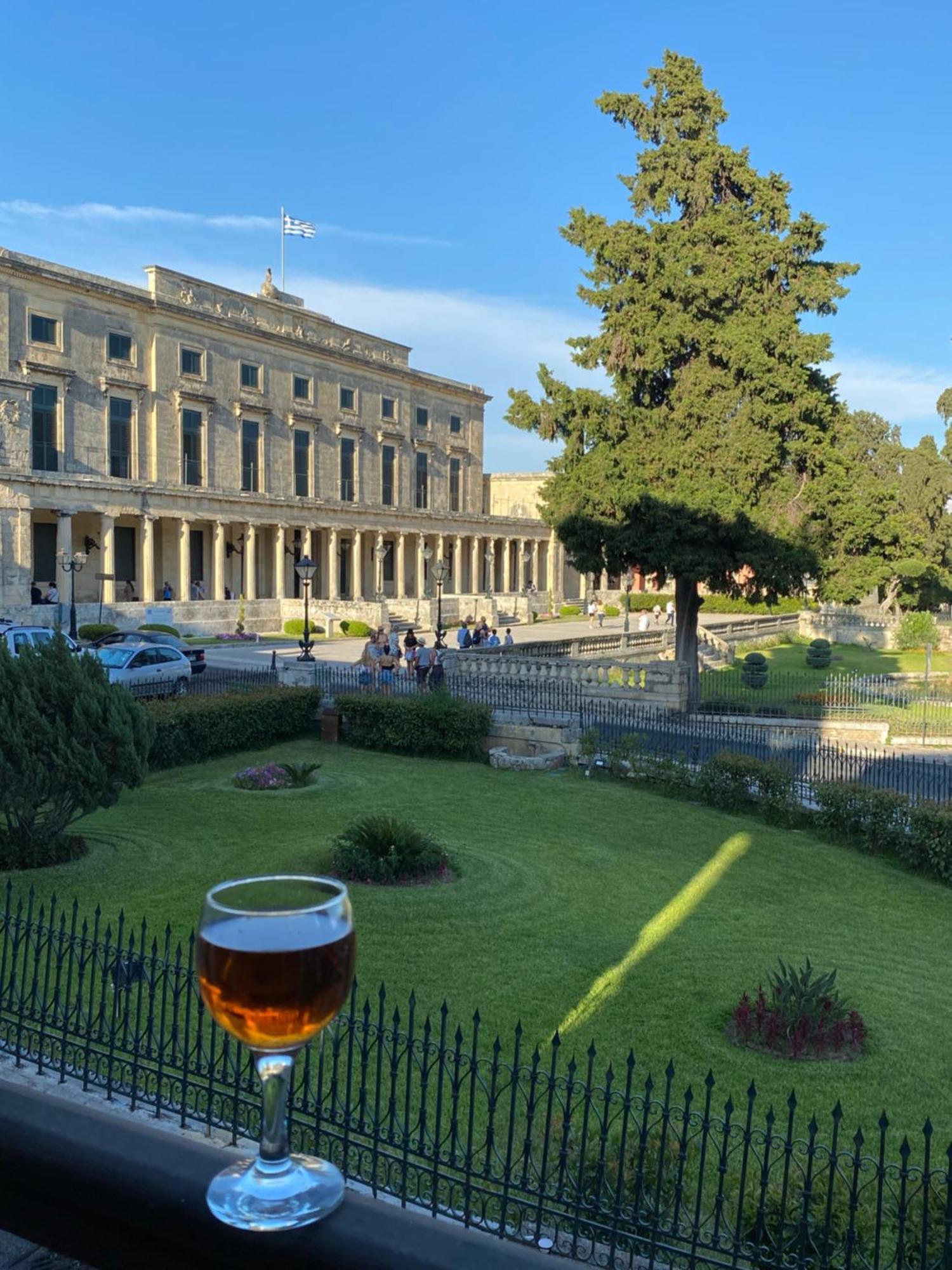Palazzo Luxury Suite - View To Liston Square & Old Fortress Of Corfu Old Town Exterior foto