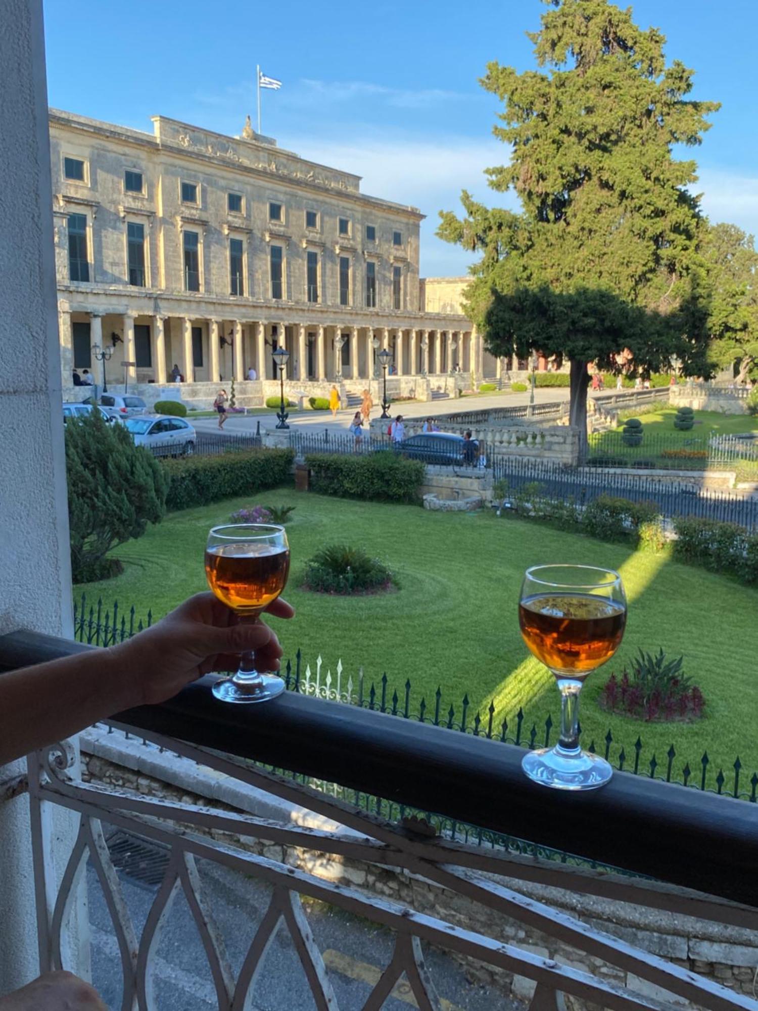 Palazzo Luxury Suite - View To Liston Square & Old Fortress Of Corfu Old Town Exterior foto